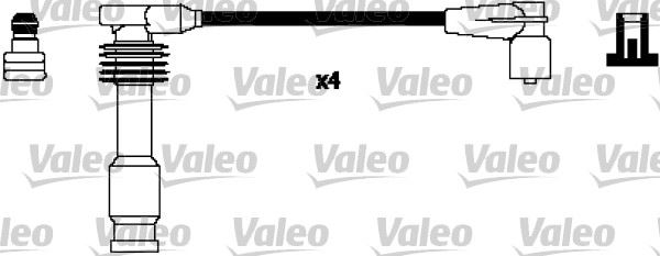 VALEO 346294 Ateşleme Sistemi Ateşleme Kablosu - OPEL CALIBRA A (C89) uyumlu