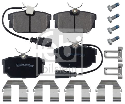 FEBI BILSTEIN 16408 Fren Sistemleri Fren Balatası - VW TRANSPORTER T4 Minibüs/Otobüs (70B, 70C, 7DB, 7DK, 70J, 70K, uyumlu