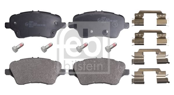 FEBI BILSTEIN 16940 Fren Sistemleri Fren Balatası - FORD FIESTA VI (CB1, CCN) uyumlu