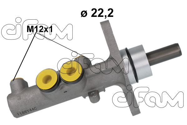 CIFAM 202-1186 Fren Sistemleri Ana Fren Merkezi - SEAT IBIZA IV (6J5, 6P1) uyumlu