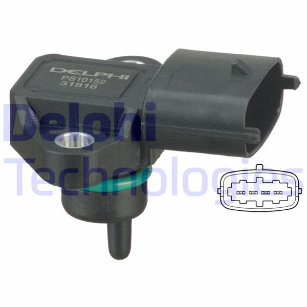 DELPHI PS10152 Emme & Egzoz Sistemi Egzoz Sensörleri - HYUNDAI ix20 (JC) uyumlu