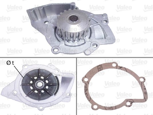 VALEO 506719 Motor Devirdaim - PEUGEOT 508 I (8D_) uyumlu