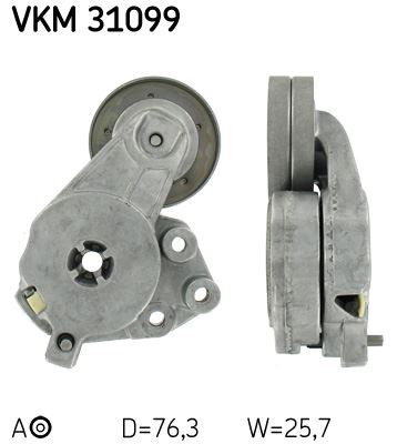 SKF VKMA 31120 Motor Kayış Kasnağı - VW PASSAT B7 (362) uyumlu