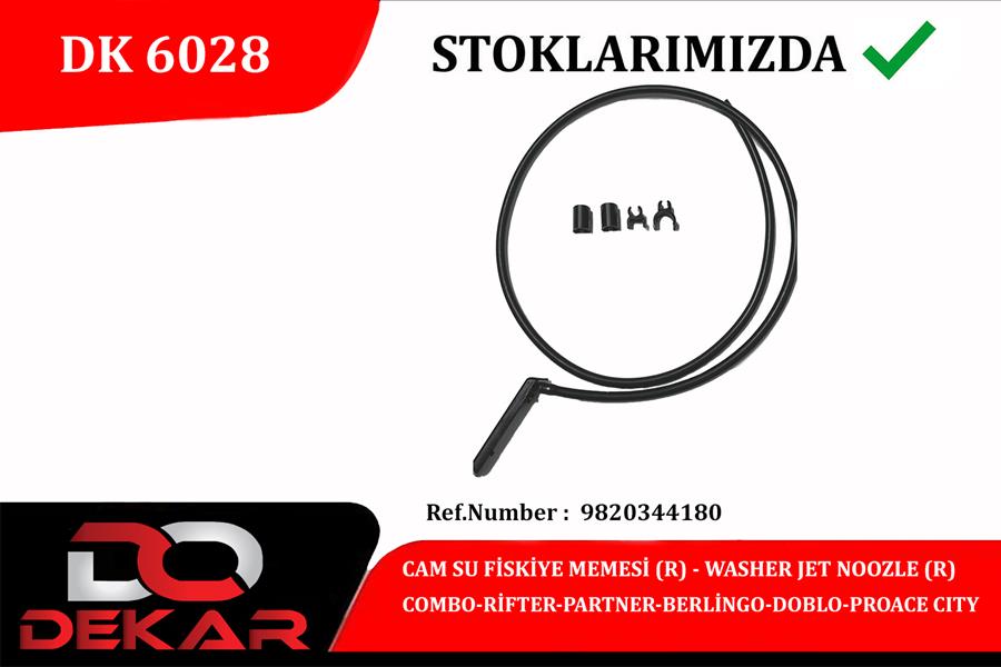 Cam Yıkama Su Fıskiye Memesi - DEKAR - DK6028 Ürün Görseli