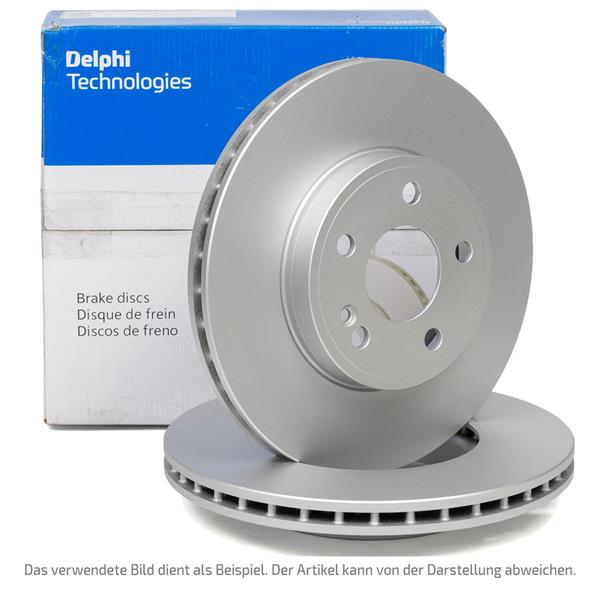 DELPHI BG5063C Fren Sistemleri Fren Diski - FORD FOCUS IV (HN) uyumlu
