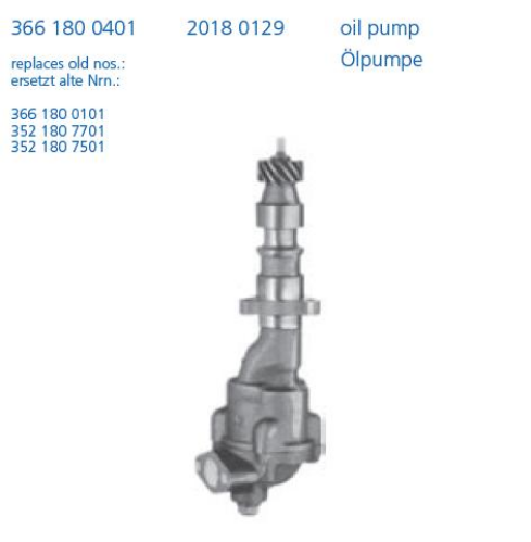LASO 20180129 Motor Yağ Pompası - MERCEDES-BENZ MK uyumlu