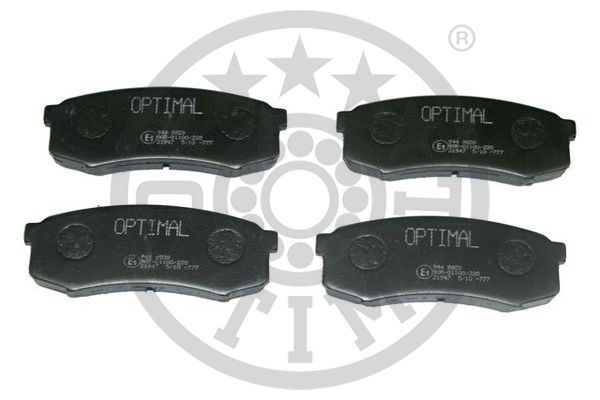 OPTIMAL BP-09809 Fren Sistemleri Fren Balatası - TOYOTA LAND CRUISER PRADO (_J15_) uyumlu