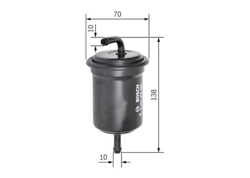BOSCH 0 450 905 986 Yakıt Sistemi Yakıt Filtresi - SUZUKI GRAND VITARA I (FT, HT) uyumlu