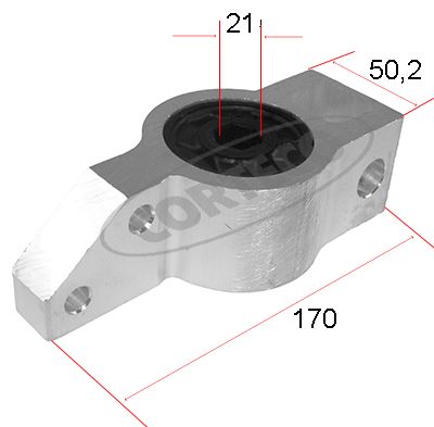 CORTECO 80005075 Diğer Diğer Donanım & Parçalar - SEAT LEON (1P1) uyumlu