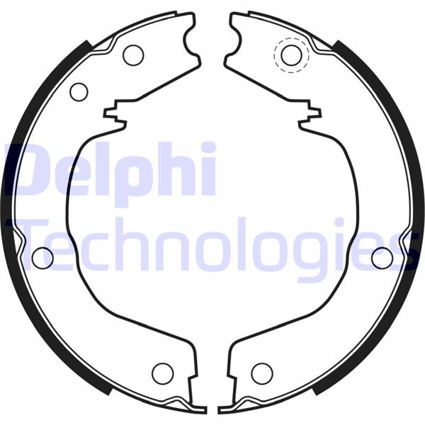 DELPHI LS2007 Fren Sistemleri El Fren Kolu - MITSUBISHI PAJERO IV (V8_W, V9_W) uyumlu