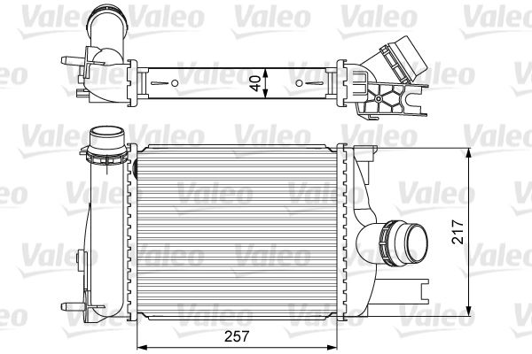 VALEO 818622 Motor Turbo Radyatörü - RENAULT CLIO IV (BH_) uyumlu