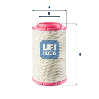 UFI 27.F25.00 Motor Hava Filtresi - MAN TGM I uyumlu