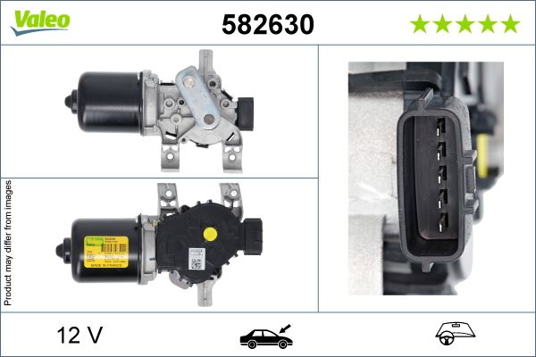 VALEO 582630 Kaporta & Gövde Parçaları Cam Silecek Mekanizması - RENAULT MEGANE IV Hatchback (B9A/M/N_) uyumlu