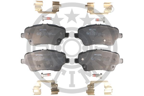 OPTIMAL BP-12632 Fren Sistemleri Fren Balatası - FORD FIESTA VI (CB1, CCN) uyumlu