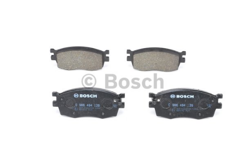 BOSCH 0 986 494 139 Fren Sistemleri Fren Balatası - HYUNDAI i20 I (PB, PBT) uyumlu