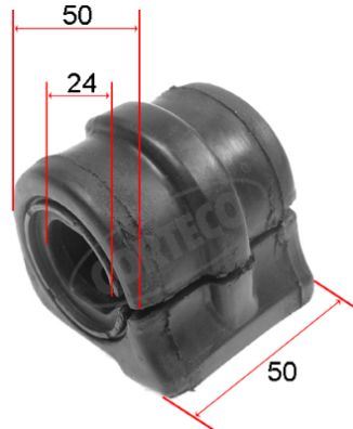 CORTECO 80000104 Süspansiyon Sistemi Stabilizatör - PEUGEOT 406 (8B) uyumlu