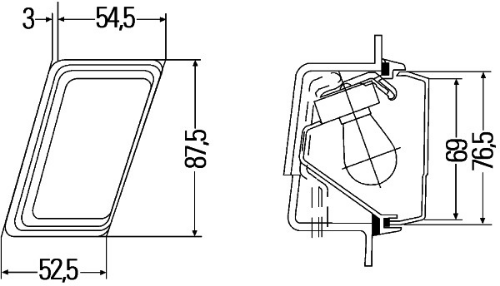 HELLA 2BM 004 312-061 2-GRP-2BM 004 312-061 Ürün Görseli