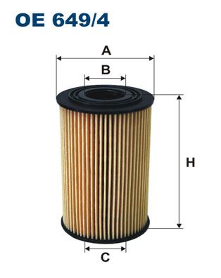 FILTRON OE 649/4 Motor Yağ Filtresi - BMW 3 (E30) uyumlu