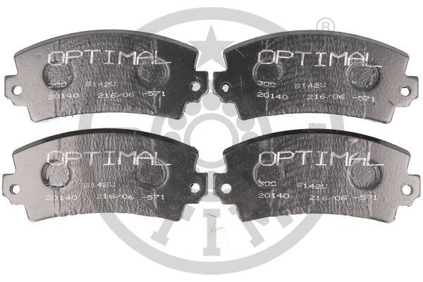 OPTIMAL BP-91422 Fren Sistemleri Fren Balatası - RENAULT 5 (122_) uyumlu