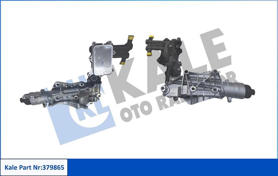 KALE OTO RADYATÖR 379865 Motor Yağ Soğutucusu - RENAULT SCÉNIC III (JZ0/1_) uyumlu