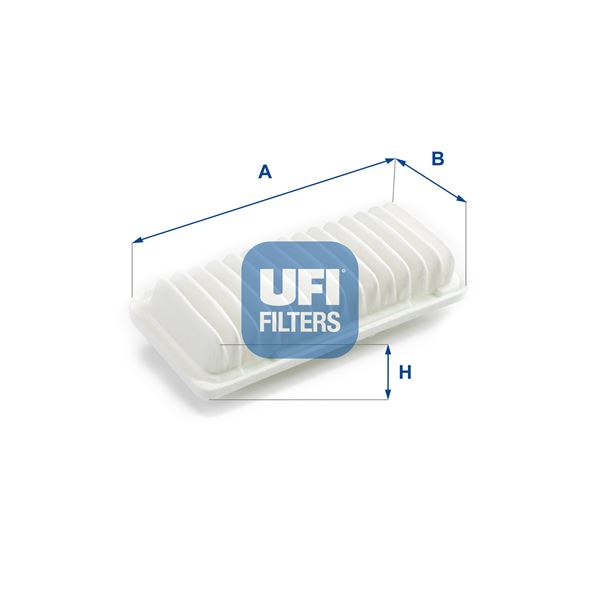 UFI 30.206.00 Motor Hava Filtresi - TOYOTA YARIS (_P1_) uyumlu