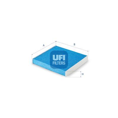 UFI 34.274.00 İklimlendirme Sistemi Polen Filtresi - DAIHATSU TERIOS (J2_, F7__) uyumlu