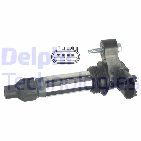 DELPHI GN10494-12B1 Ateşleme Sistemi Ateşleme Bobini - CHEVROLET CAPTIVA (C100, C140) uyumlu