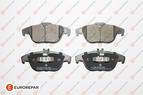 EUROREPAR 1623063380 Fren Sistemleri Fren Balatası - MERCEDES-BENZ C-SERISI (W204) uyumlu