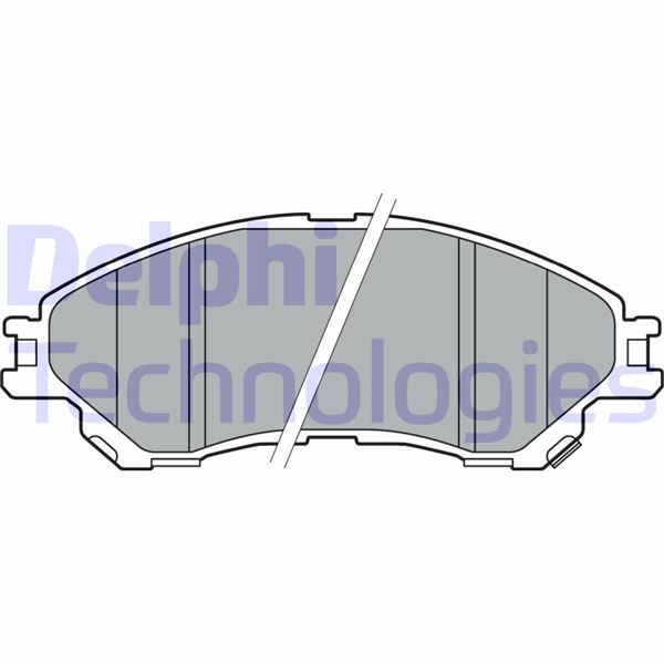 DELPHI LP2664 Fren Sistemleri Fren Balatası - SUZUKI SX4 S-CROSS (JY) uyumlu