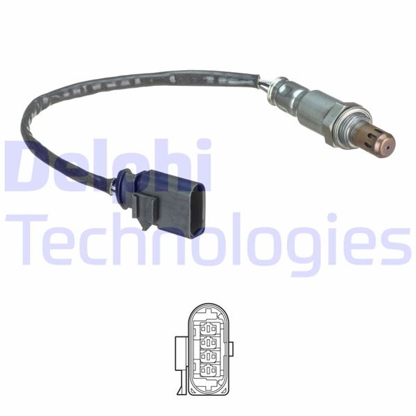 DELPHI ES21097-12B1 Emme & Egzoz Sistemi Egzoz Sensörleri - VW TOURAN (1T3) uyumlu