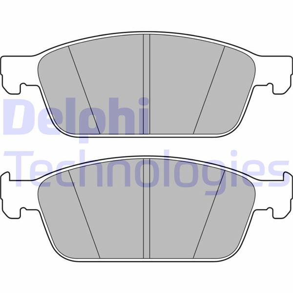 DELPHI LP2495 Fren Sistemleri Fren Balatası - FORD TOURNEO CONNECT / GRAND TOURNEO CONNECT V408 MPV uyumlu