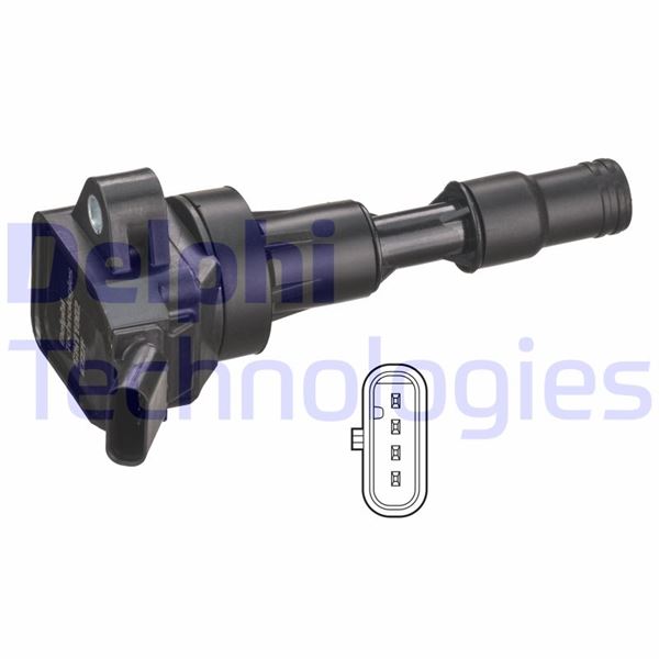 DELPHI GN11002-12B1 Ateşleme Sistemi Ateşleme Bobini - KIA PICANTO II (TA) uyumlu