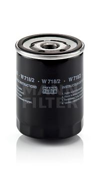Yağ Filtresi - MANN-FILTER - W 718/2