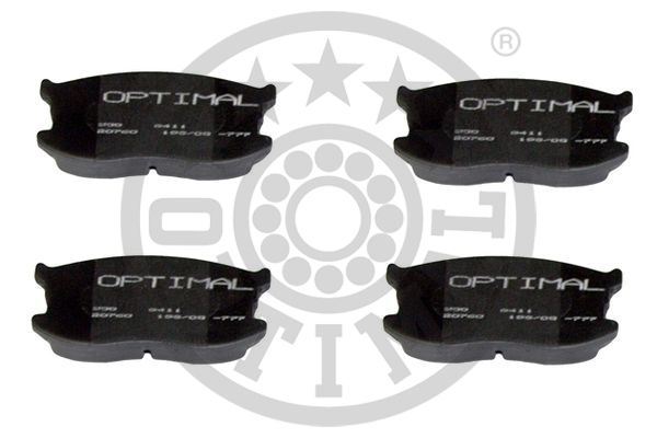 OPTIMAL BP-09411 Fren Sistemleri Fren Balatası - MAZDA 323 II Hatchback (BD) uyumlu