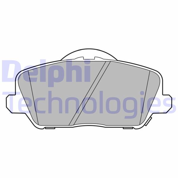 DELPHI LP3591 Fren Sistemleri Fren Balatası - HYUNDAI i30 Coupe uyumlu