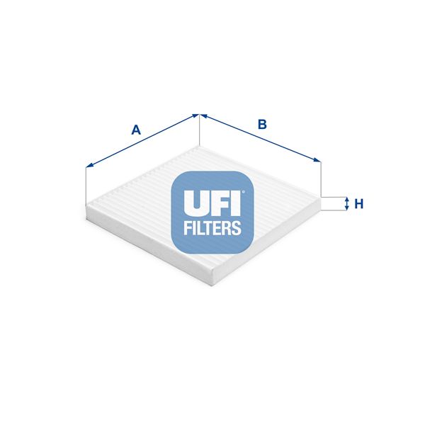 UFI 53.384.00 İklimlendirme Sistemi Polen Filtresi - MITSUBISHI i (HA_) uyumlu