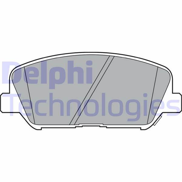 DELPHI LP2477 Fren Sistemleri Fren Balatası - HYUNDAI i30 (GD) uyumlu