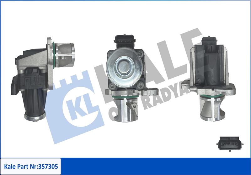 KALE OTO RADYATÖR 357305 Motor EGR Parçaları - RENAULT SCÉNIC III (JZ0/1_) uyumlu