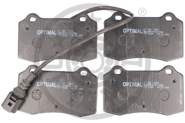 OPTIMAL BP-12212 Fren Sistemleri Fren Balatası - SEAT LEON (1M1) uyumlu