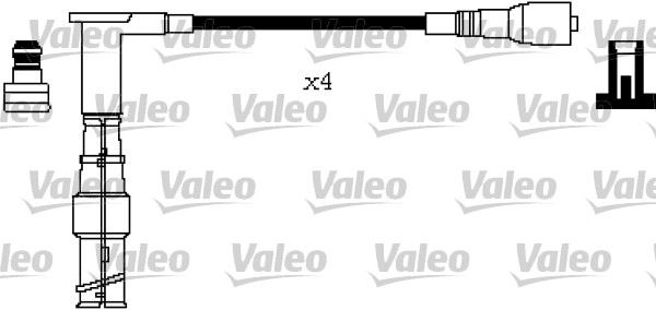 VALEO 346325 Ateşleme Sistemi Ateşleme Kablosu - MERCEDES-BENZ E-SERISI (W124) uyumlu