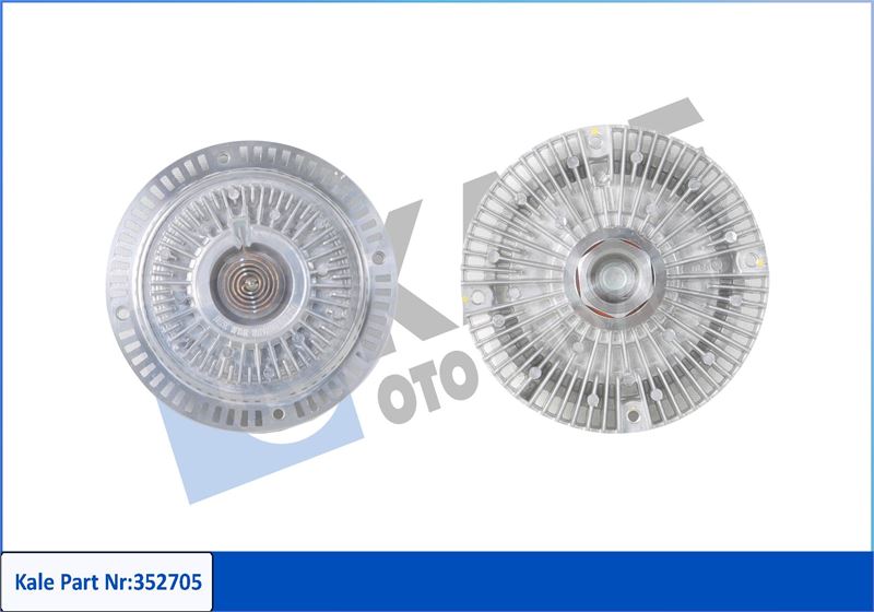 KALE OTO RADYATÖR 352705 Soğutma Sistemi Fan - FORD SCORPIO I (GAE, GGE) uyumlu