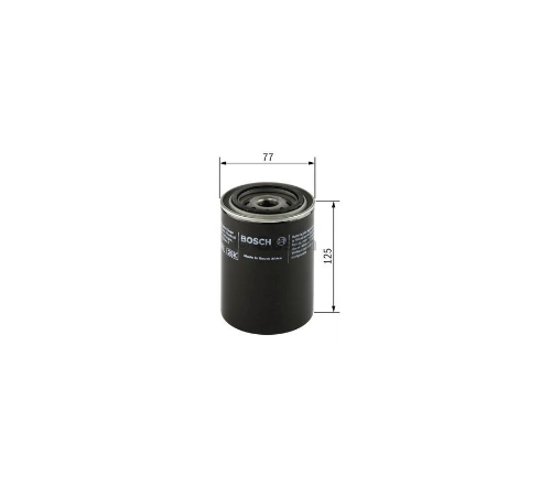 BOSCH F 026 400 392 Motor Hava Filtresi - KING LONG XMQ uyumlu