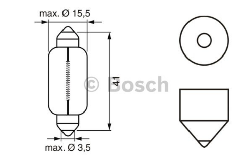 BOSCH 1 987 302 230 Farlar & Aydınlatma Ampuller