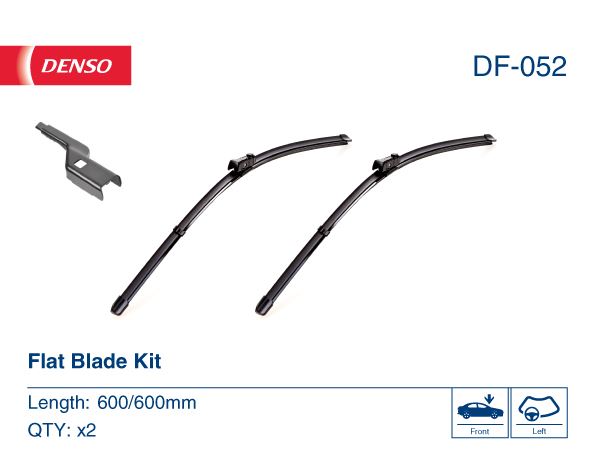 DENSO DF-052 Kaporta & Gövde Parçaları Cam Silecek Mekanizması - VW TRANSPORTER T5 Minibüs/Otobüs (7HB, 7HJ, 7EB, 7EJ) uyumlu