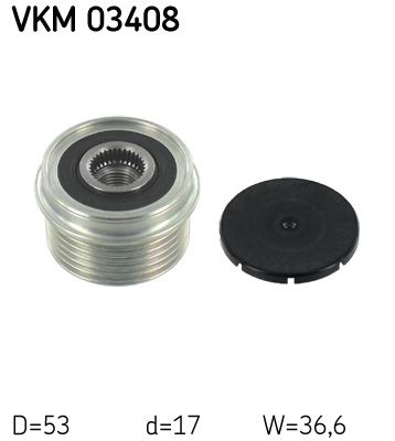 SKF VKM 03408 Elektrik Sistemi Alternatör - FORD MONDEO II (BAP) uyumlu