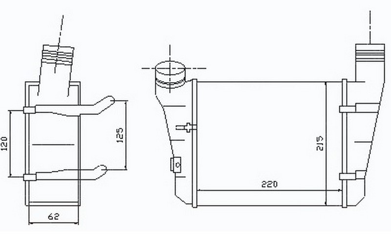 Turbo Radyatörü - IAU002062 Ürün Görseli