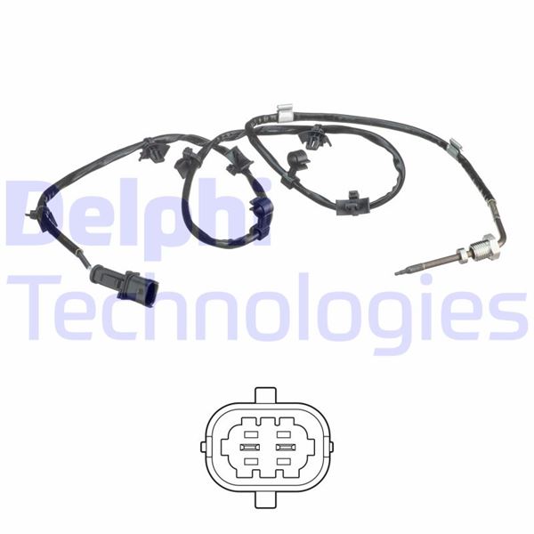 DELPHI TS30238 Emme & Egzoz Sistemi Egzoz Sensörleri - OPEL INSIGNIA A (G09) uyumlu