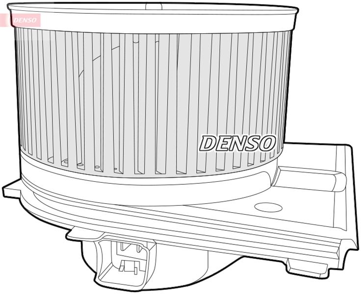 DENSO DEA02005 İklimlendirme Sistemi Fan Parçaları - VW PASSAT B3/B4 Variant (3A5, 35I) uyumlu