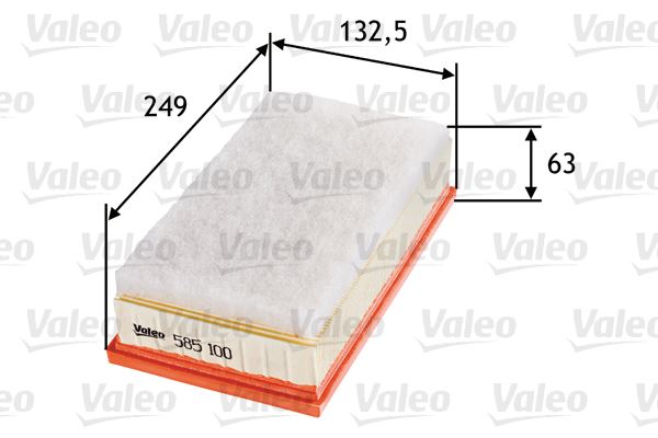 VALEO 585100 Motor Hava Filtresi - MINI MINI (R56) uyumlu