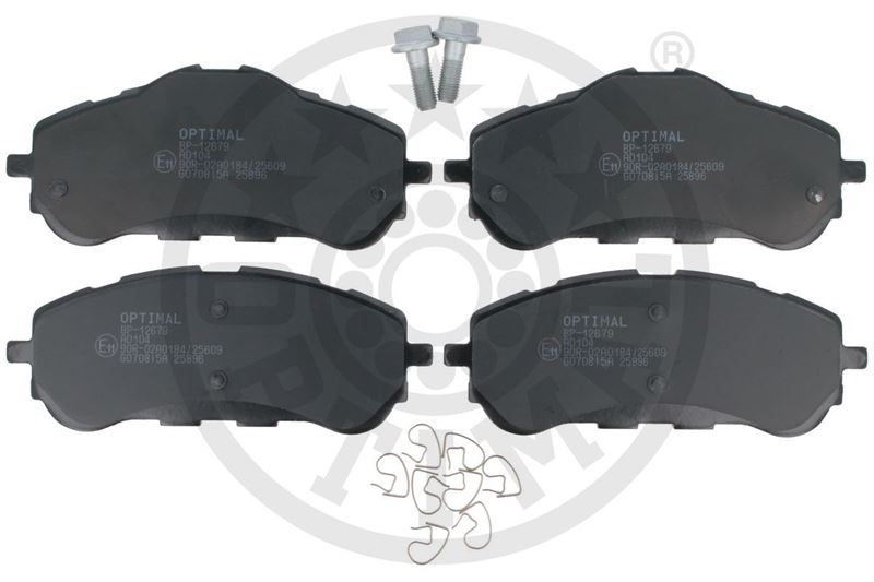 OPTIMAL BP-12679 Fren Sistemleri Fren Balatası - PEUGEOT 308 II (LB_, LP_, LW_, LH_, L3_) uyumlu